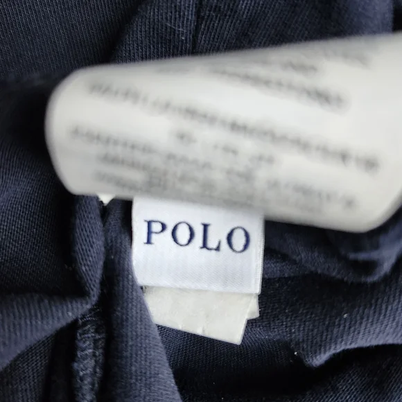 Polo Ralph Lauren Classic Fit Performance T Shirt Mens Large Navy Red Logo - Picture 4 of 7